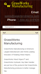 Mobile Screenshot of grassworksmanufacturing.com