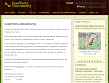 Tablet Screenshot of grassworksmanufacturing.com